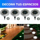 Luces A Panel Solar Pack X4 SKU: GPK-PLAZA-Pack x4 luces solar piso