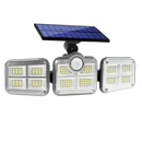 Reflector Led Solar Con 3 Cabezales 800W